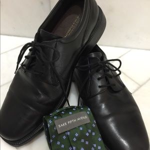 Bostonian first flexible black oxford dress shoes